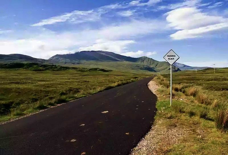 single track road