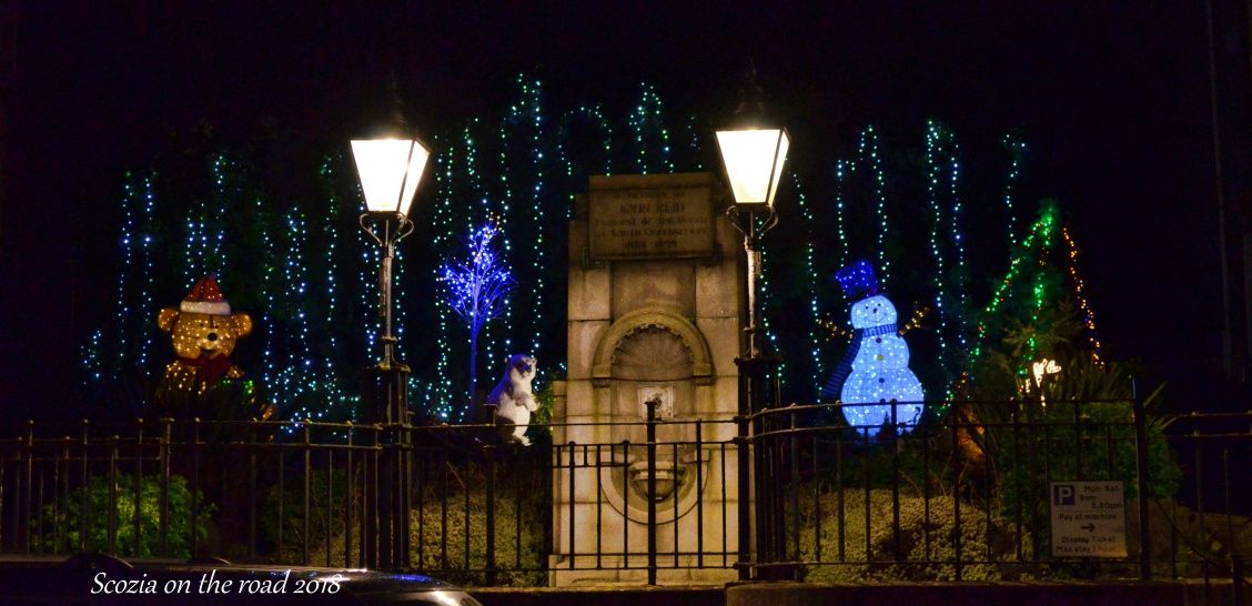 lampioni e luci di natale