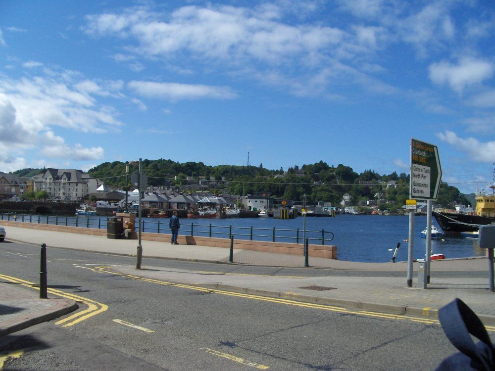 porto di Oban, tour della Scozia in auto