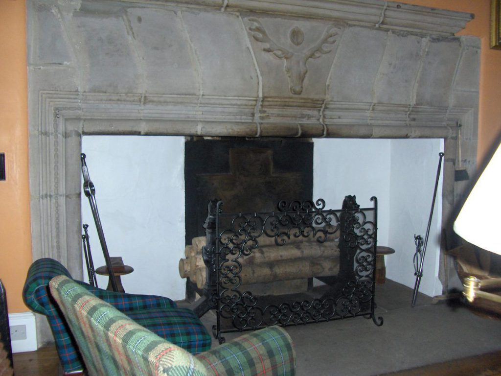 cawdor, caminetto
