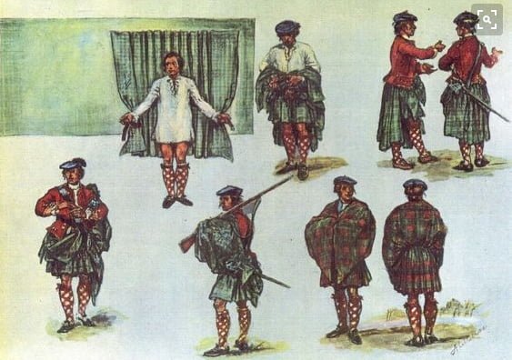 come indossare il kilt - kilt scozzese originale