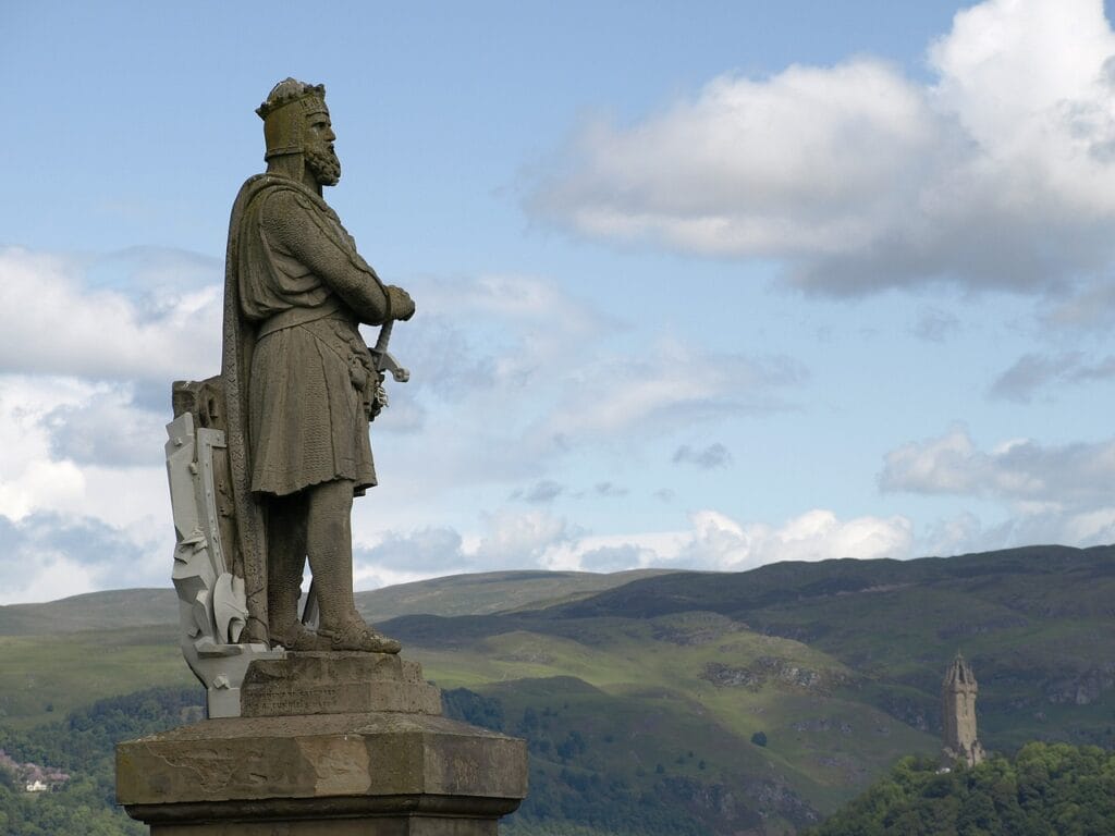 Stirling, la storia dell'antica capitale della Scozia 2 re robert the bruce