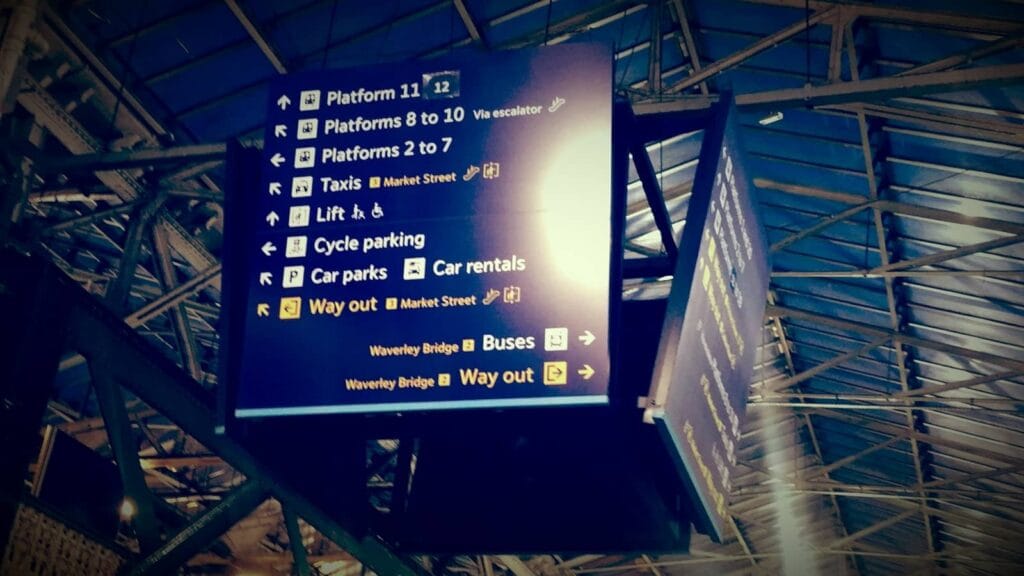 muoversi con il treno in Scozia