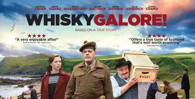la scozia nei film, whisky galore