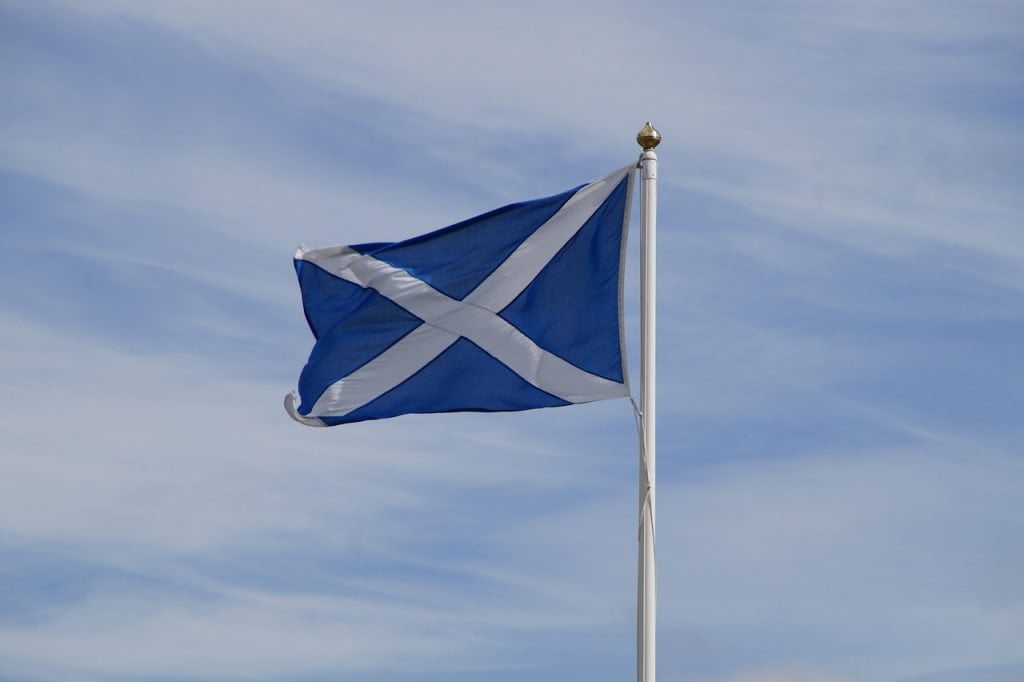 bandiera della scozia - St Andrew's day