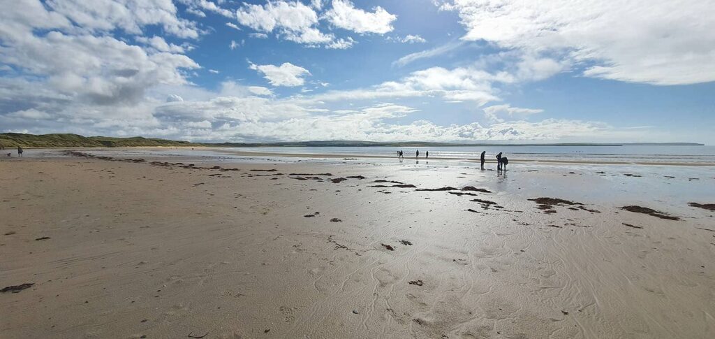 dunnet beach, caithness scozia
