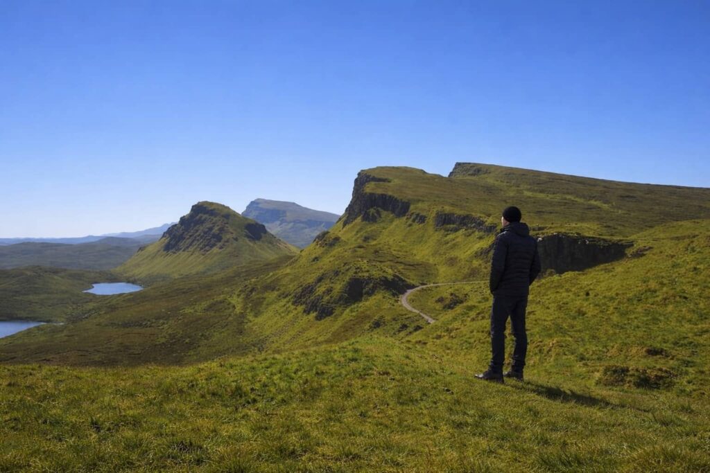 panorami dal quiraing, isola di skye