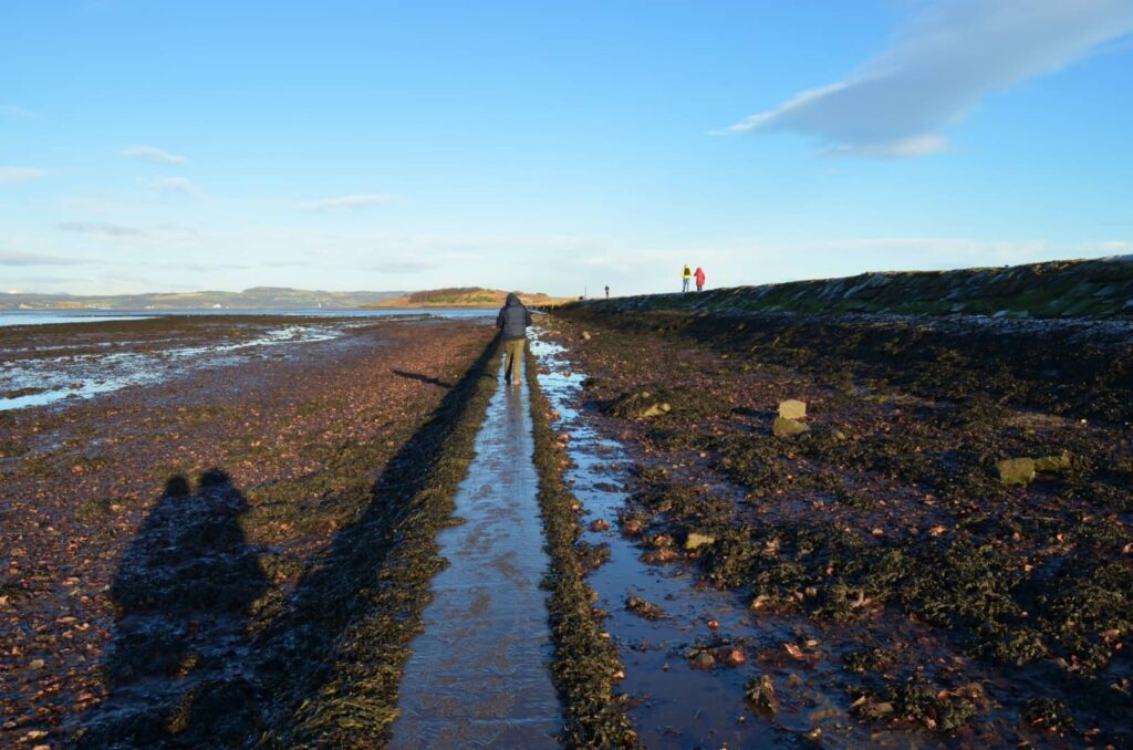 Cramond Island: a passeggio sul Firth of Forth 5 camminare sul Firth of Forth