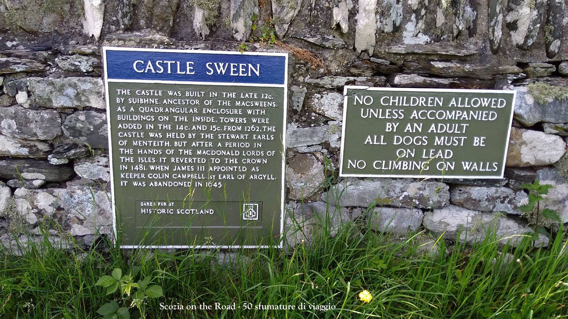 Castle Sween, castelli scozzesi
