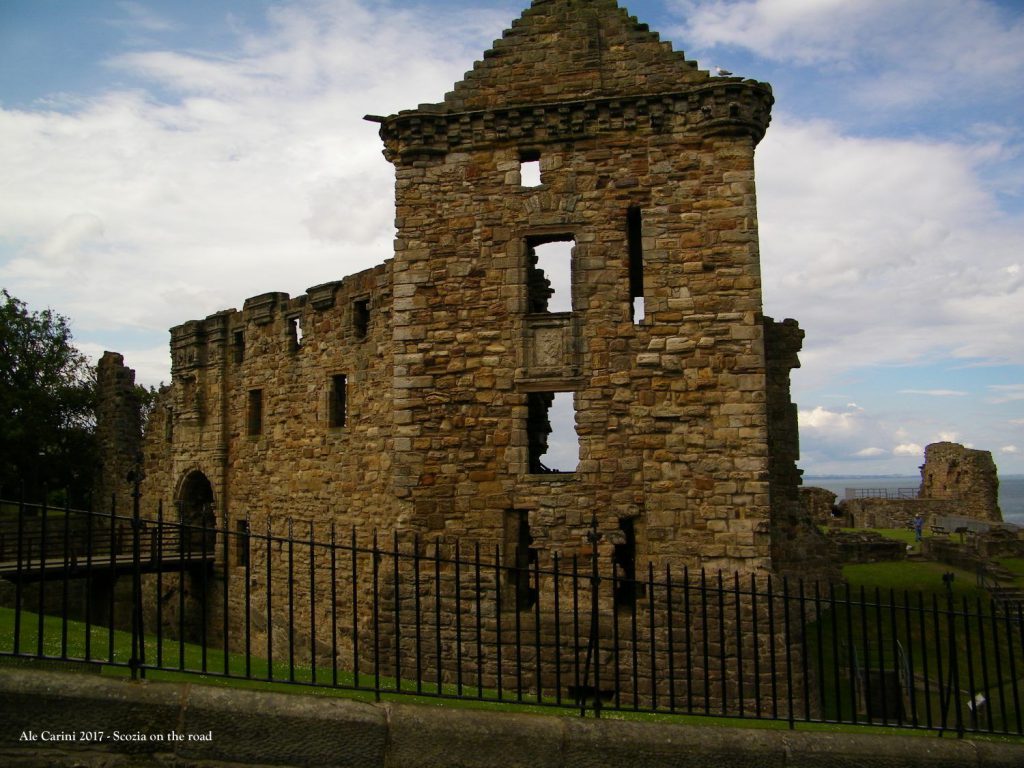 il castello di Saint Andrews, fife scozia, castelli da visitare in scozia