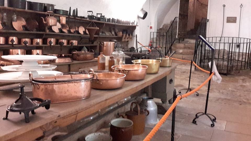 cawdor castle scozia, vecchia cucina