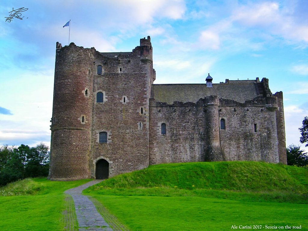 doune castle scozia, castle leoch outlander