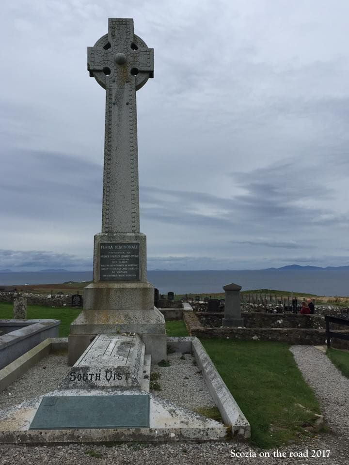 tomba di flora macdonald, isola di skye