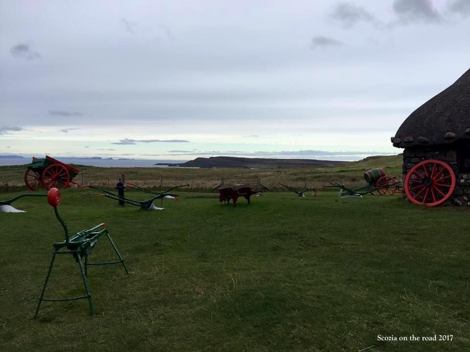 Skye Museum of Island life - croft house scozia
