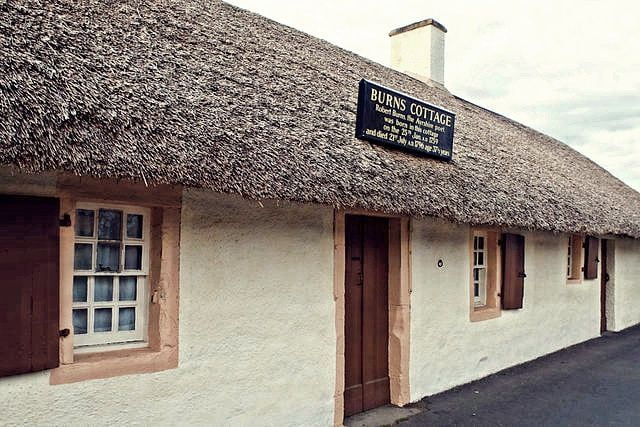 burns cottage, bardo scozzese
