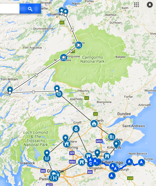 Copia di Outlander Locations Scotland