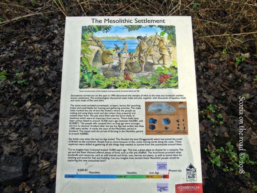 Cramond village: tra spiagge, resti romani e un'isola di marea - Edimburgo 12 cramond island, poster con scritte