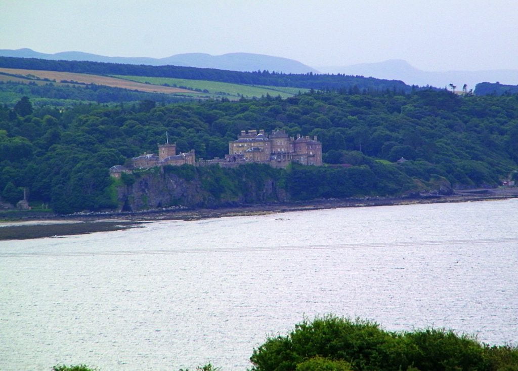 culzean castle, visto dal mare
