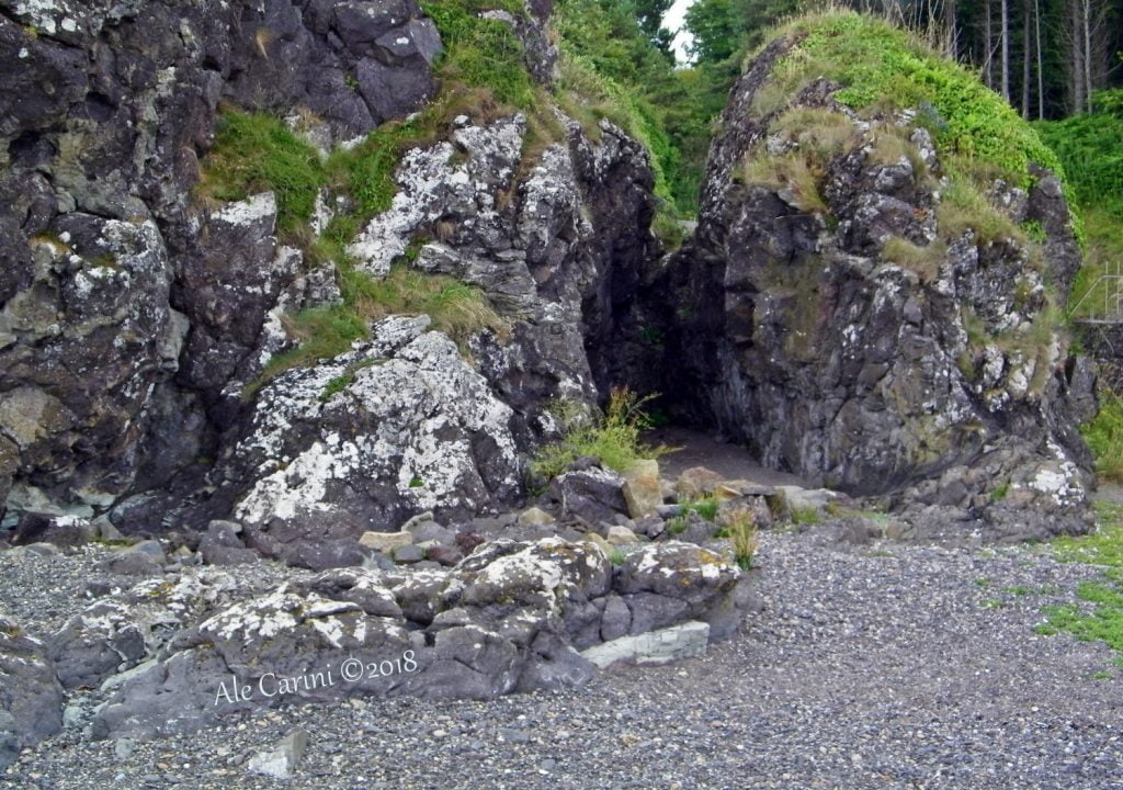 Culzean castle, grotta