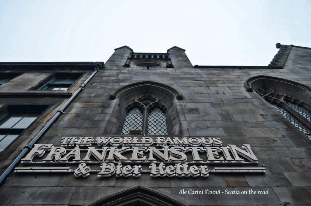 frankestein pub, dove mangiare a edimburgo