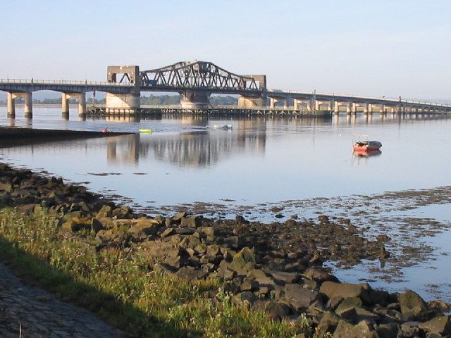 Kincardine Bridge, fife, scotland