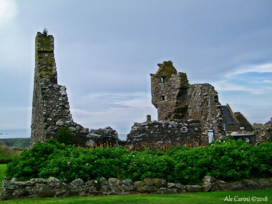 dunnottar, palazzo resti
