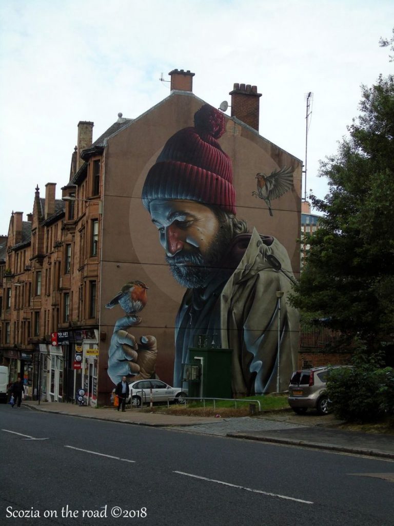 glasgow mural trail, st mungo glasgow, Glasgow City Center Mural Trail