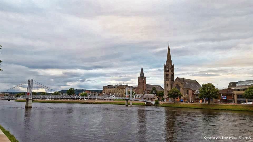 inverness, river ness, ponte