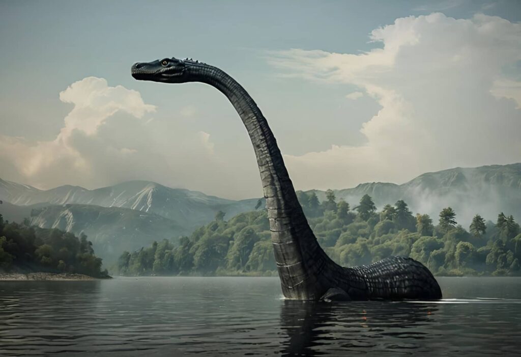 immagine creativa mostro di loch ness 