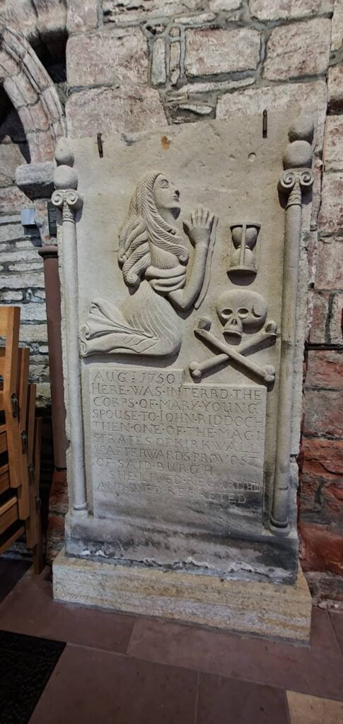 memento mori, st magnus cathedral