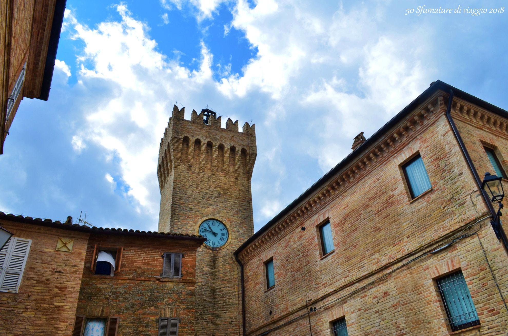 torre orologio, marche