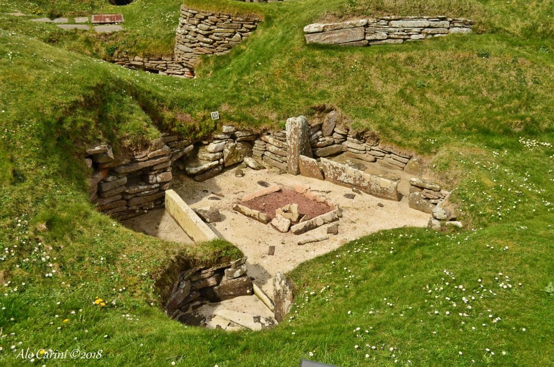 sito di skara brae, isole orcadi,
