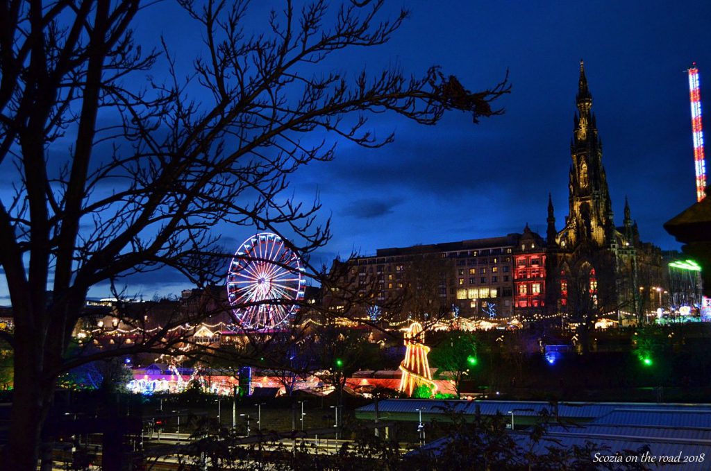 dimburgo a natale, mercatini di natale a edimburgo