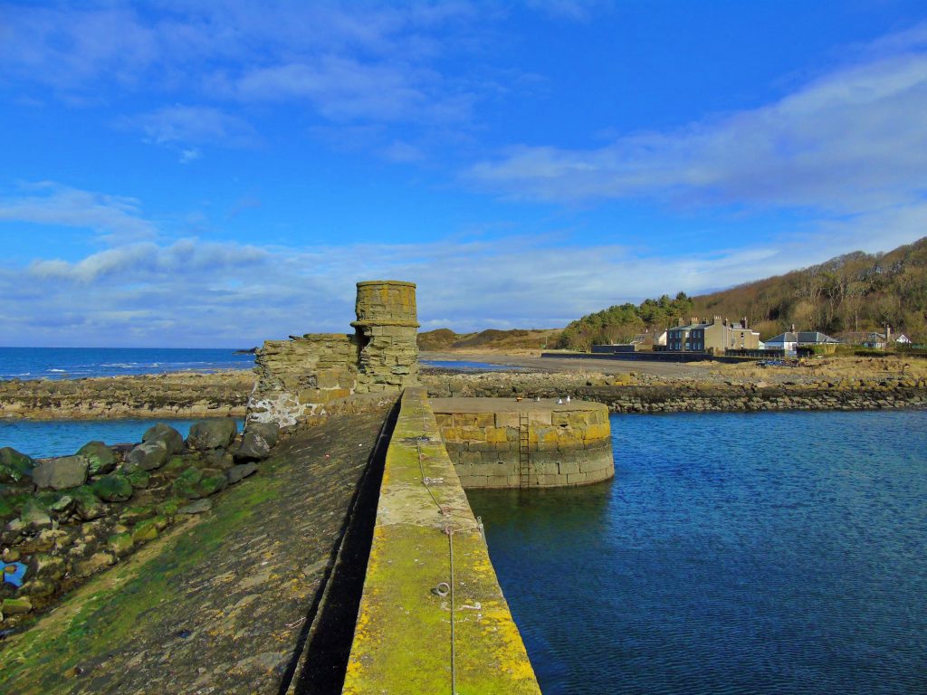 dunure, porto