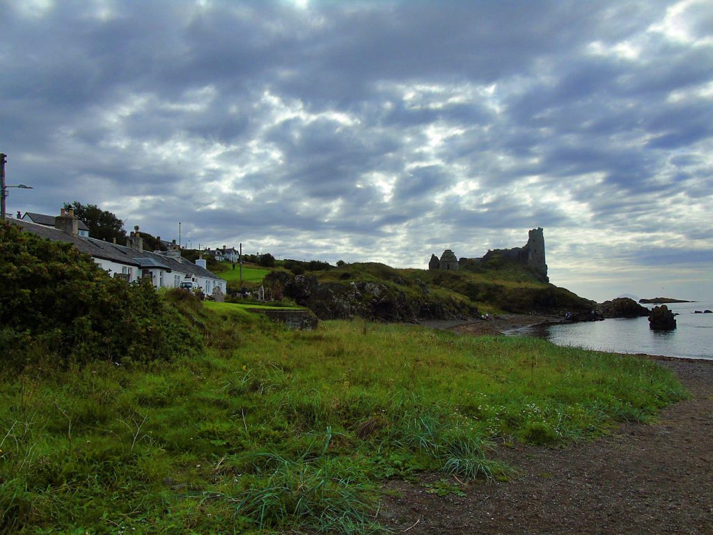 Dunure (Ayrshire) - castello e Labirinto