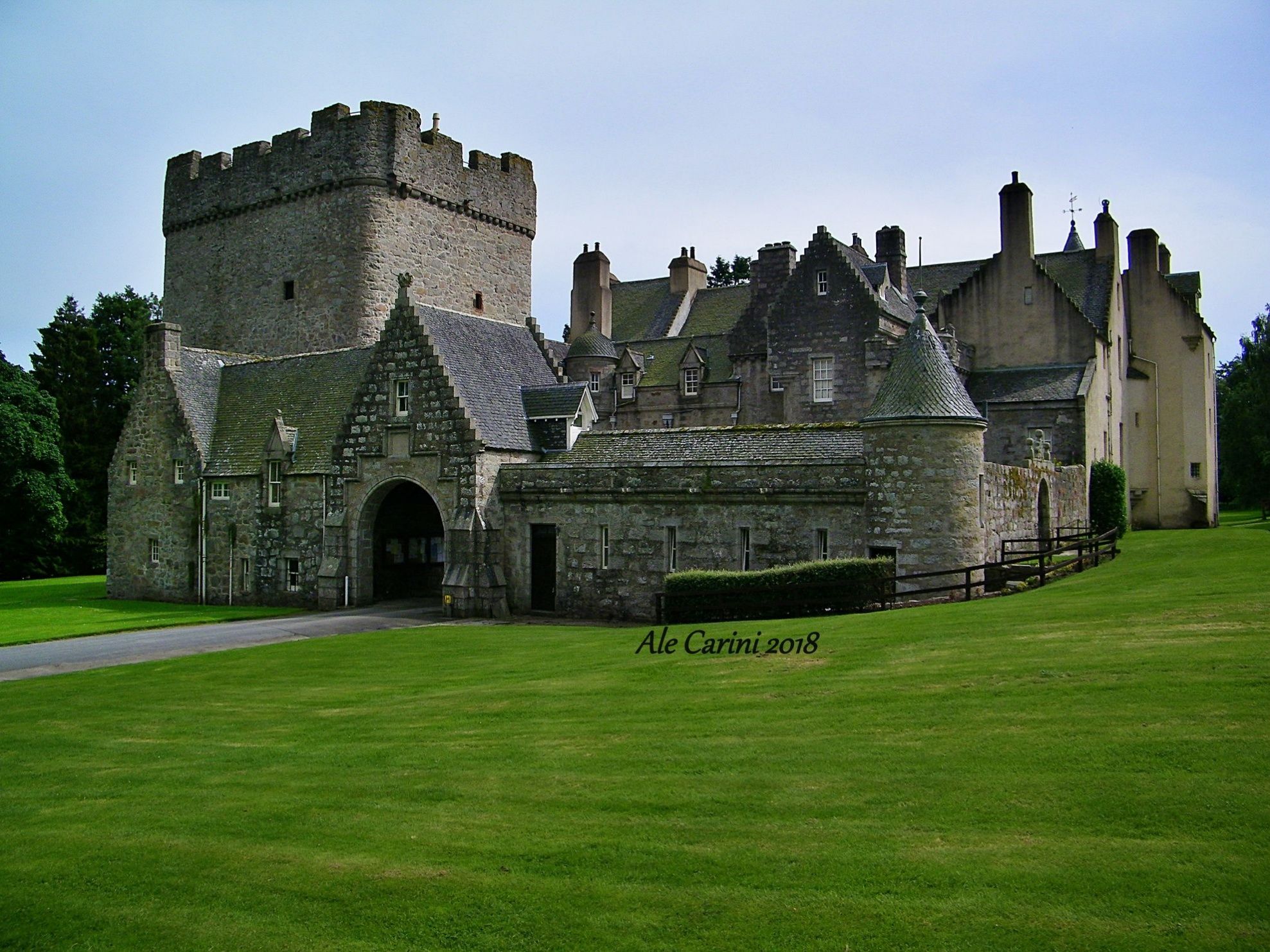 Drum castle, trail castelli aberdeenshire