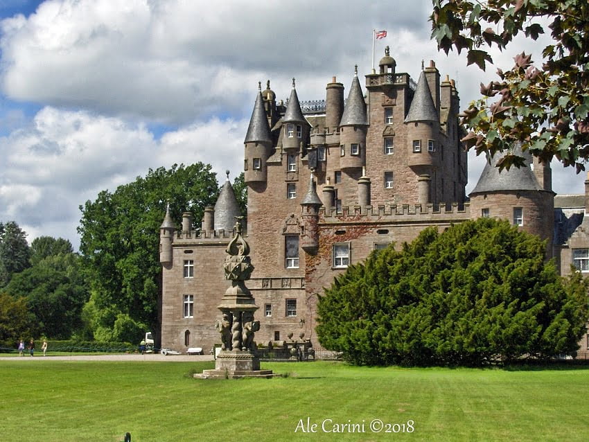 Glamis castle, meridiana