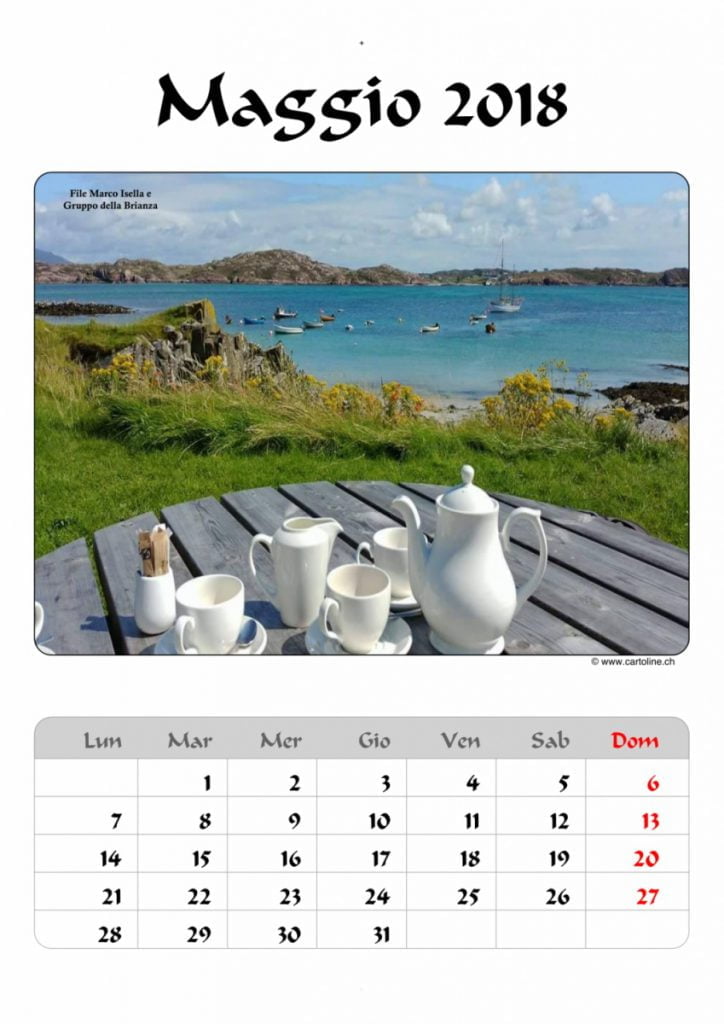 calendario scozia 2018
