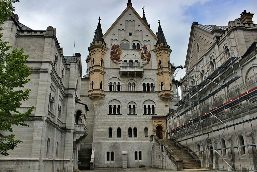 il maestoso castello di Neuschwanstein