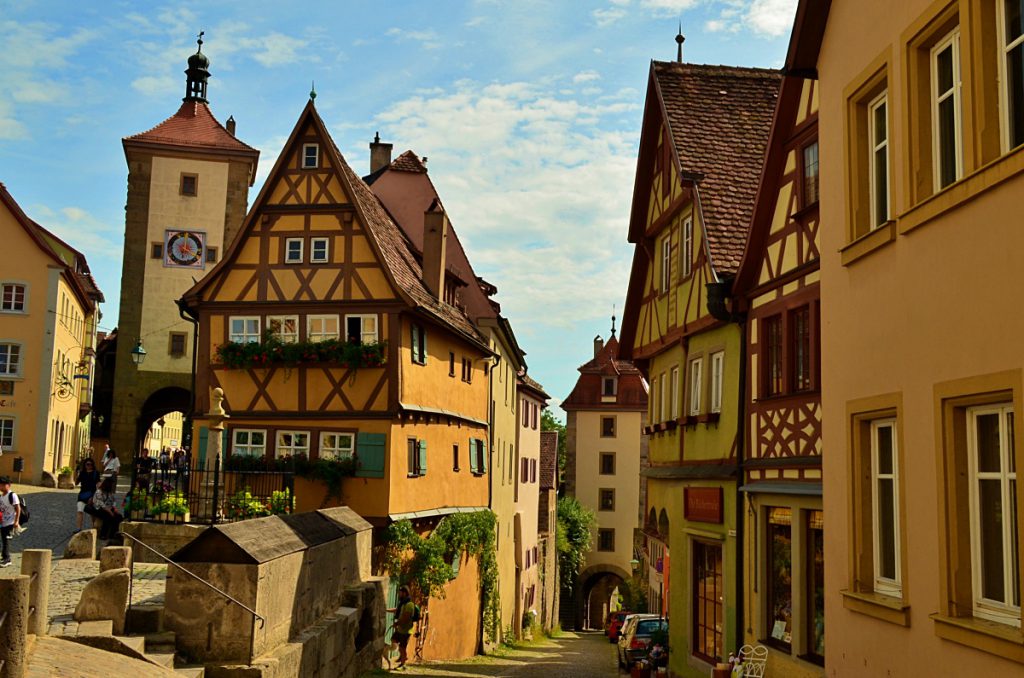 Plonlein - Rothenburg cosa vedere - strada romantica baviera
