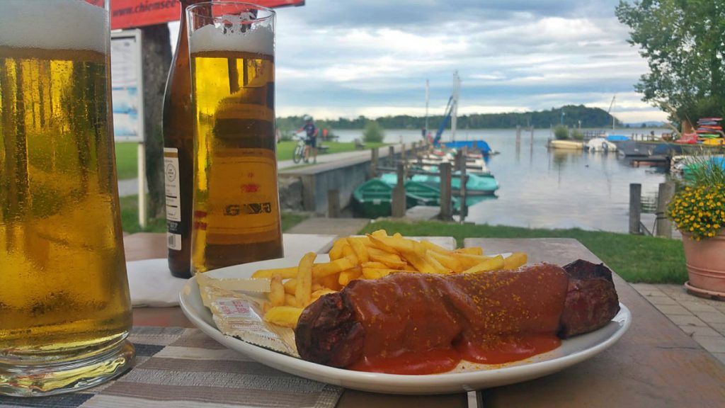 cena con vista lago