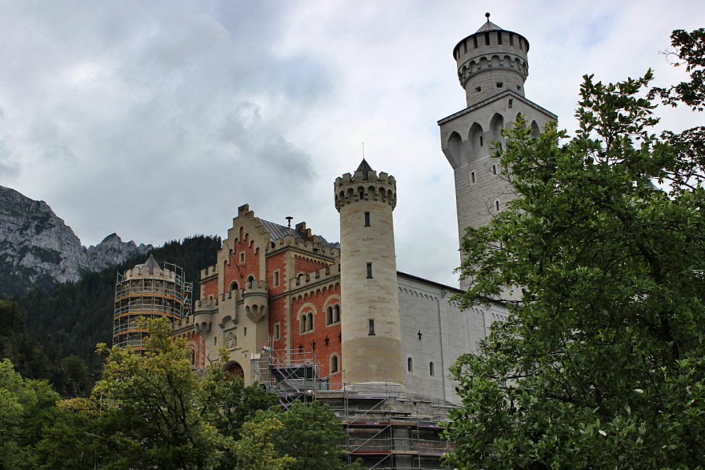 castelli schwangau, castello disney germania