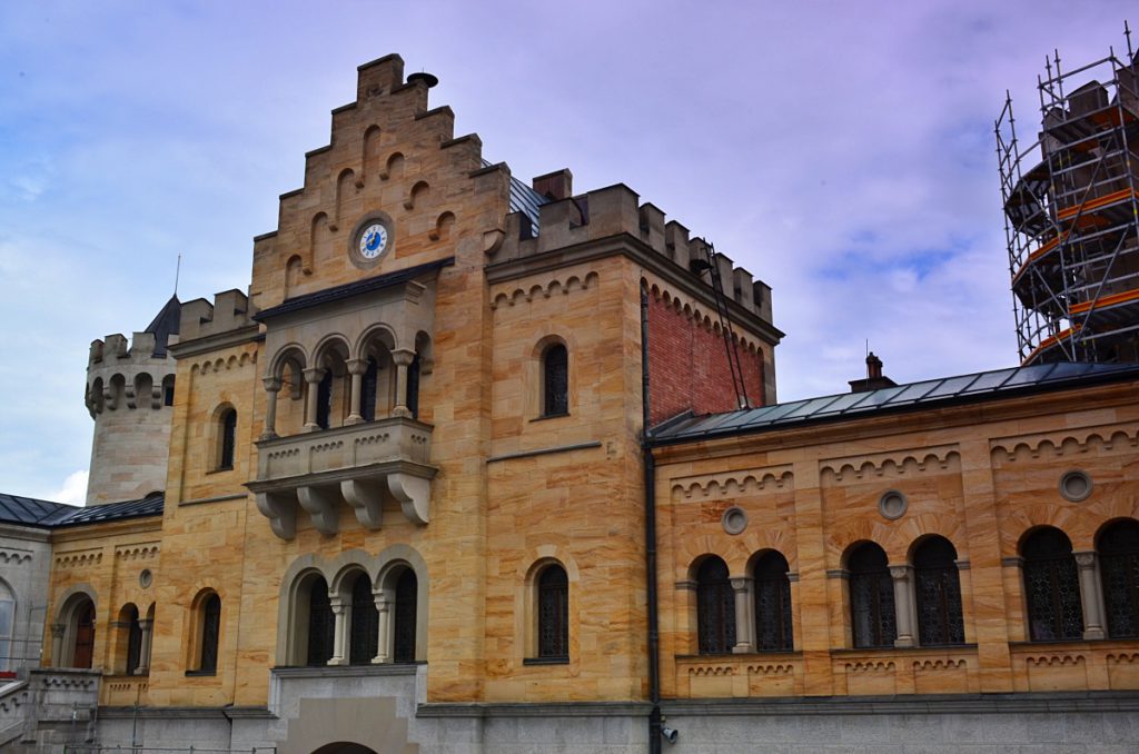 il castello di Neuschwanstein - castelli schwangau - castello disney germania