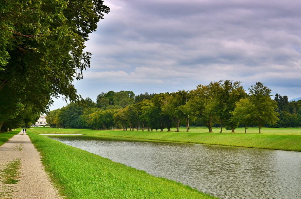 europa on the road, parco di Herrenchiemsee