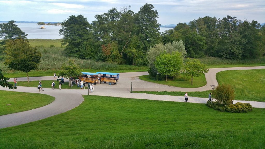 Il castello di Herrenchiemsee, parco e viste