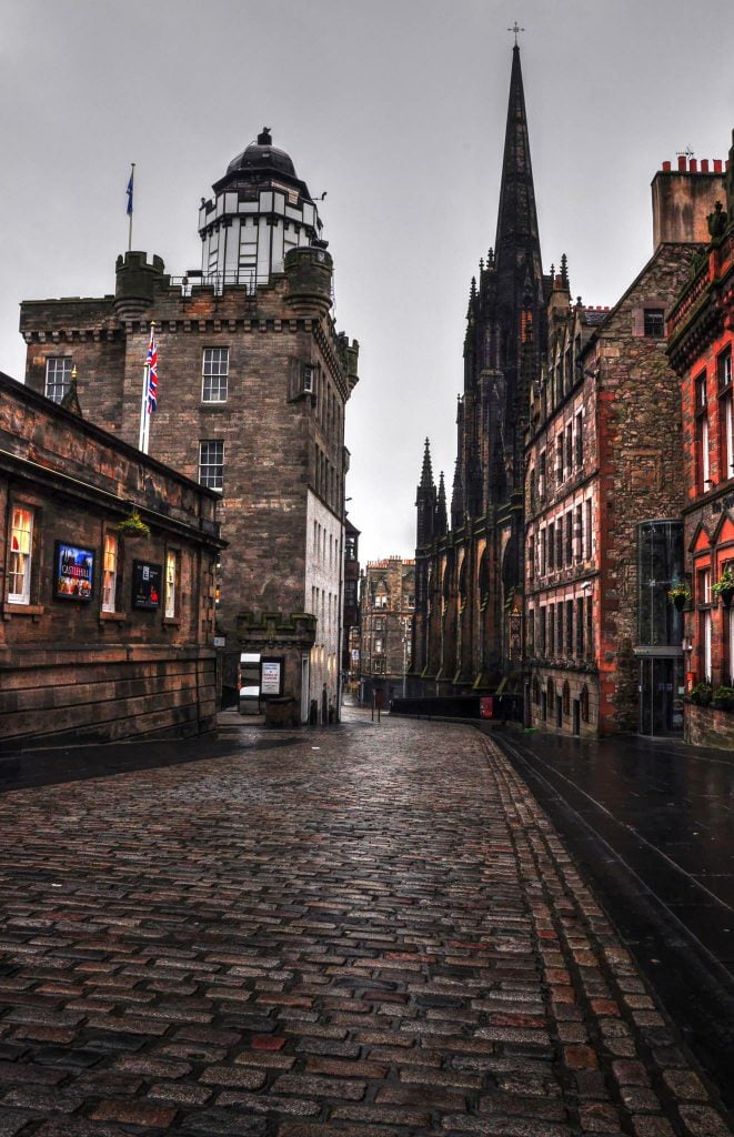 camera obscura, Royal Mile di Edimburgo