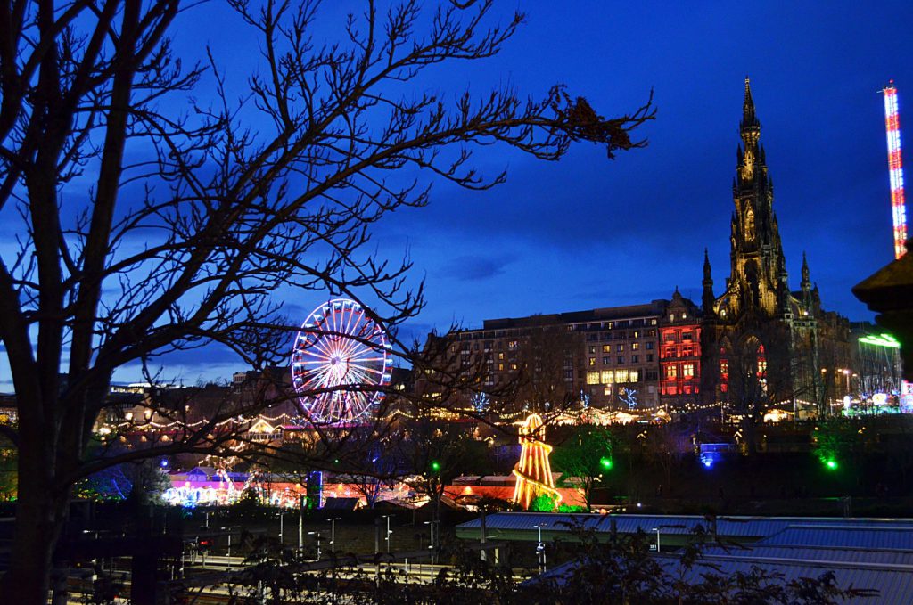 visitare Edimburgo a Natale