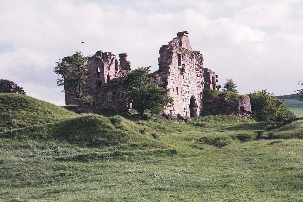 sanquhar castle - castello infestato