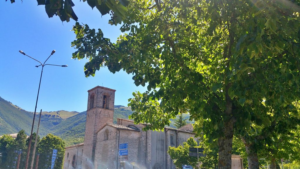 abbazia di san lorenzo, fiastra