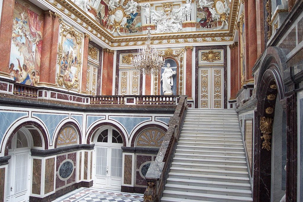 herrenchiemsee - scalone d'onore